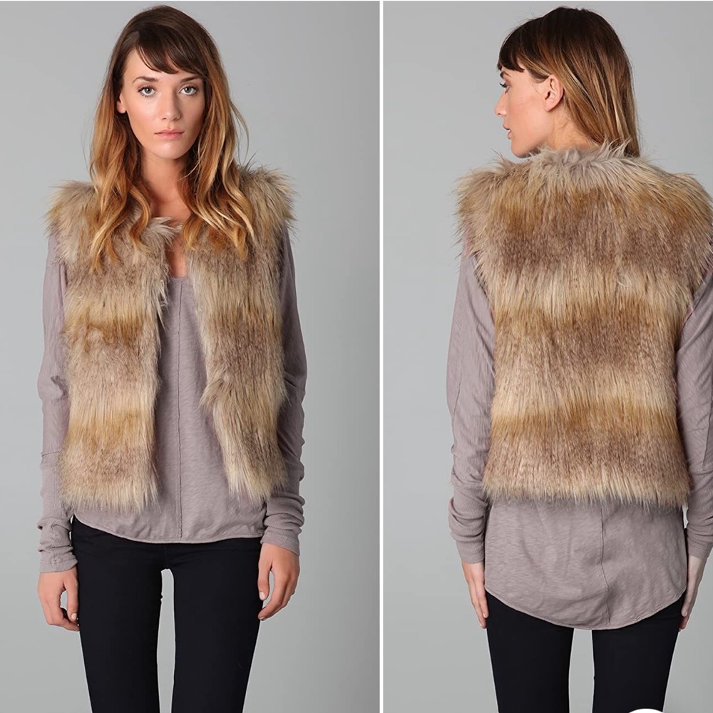 Velvet by Graham & Spencer Faux Fur Vest